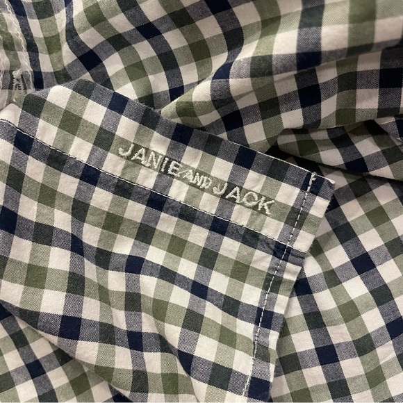 Janie & Jack Boys Velvet Vest and Button Down Set Size 8 - Picture 11 of 16